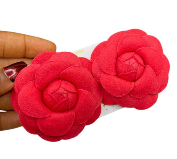 Red flower Earring