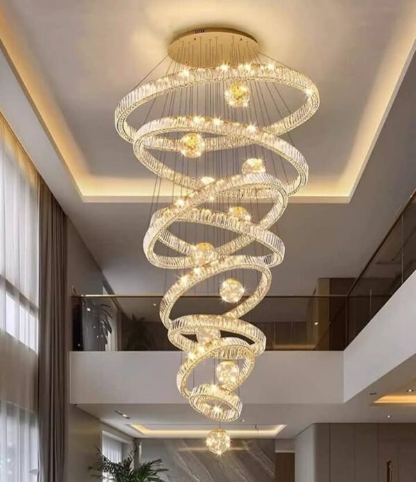 Dropping Chandelier