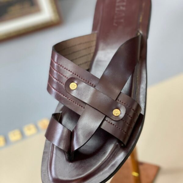 Unique Leather Palm Slippers for Men