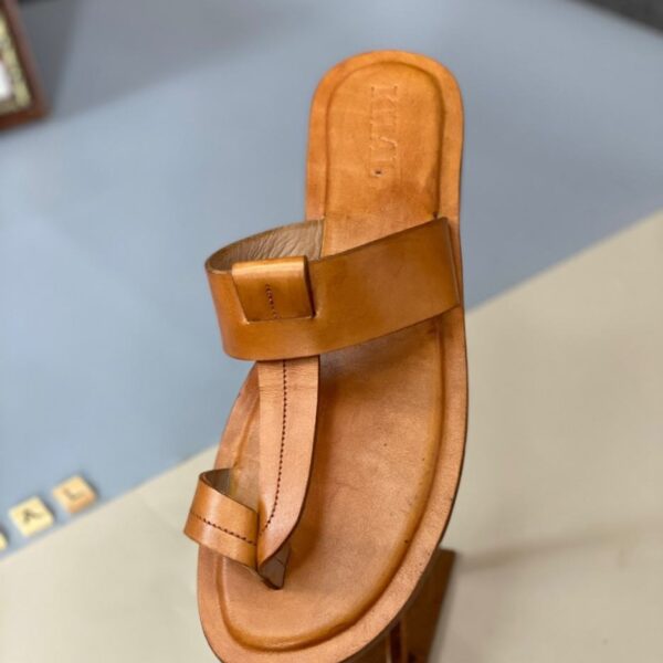 Unique Leather Palm Slippers for Men