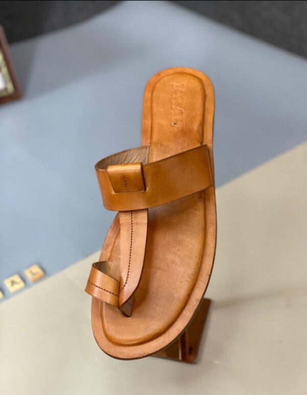Unique Leather Palm Slippers for Men