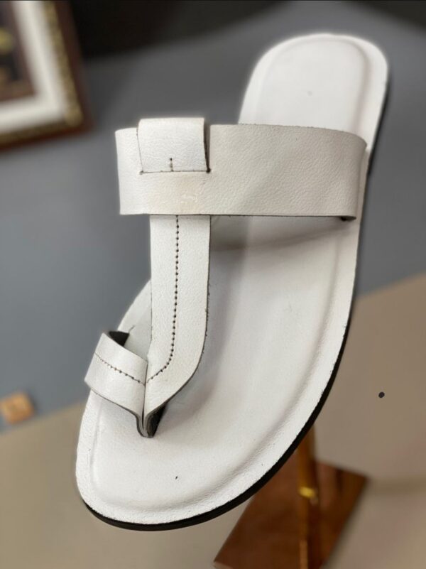 Unique Leather Palm Slippers for Men - Image 2