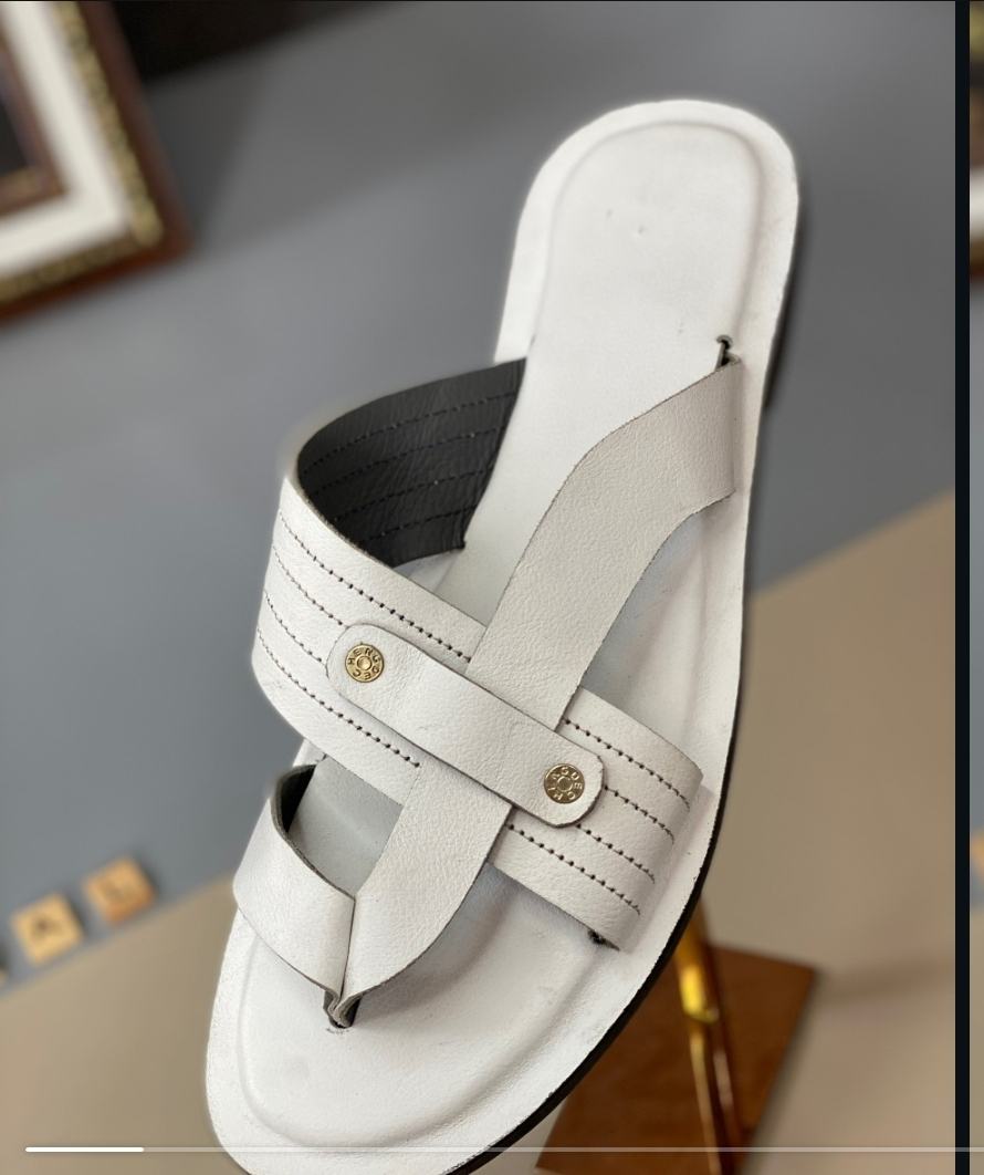 Unique Leather Palm Slippers for Men - Image 2