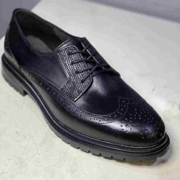 Brogue Black Shoe for Men