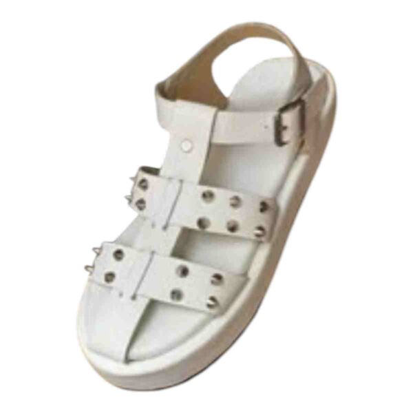 White Casual Sandal