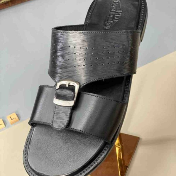 Leather Sole Slide
