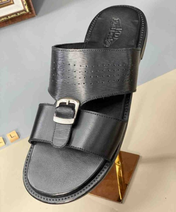Leather Sole Slide